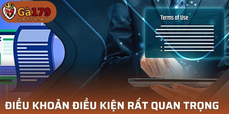 Điều Khoản Điều Kiện vô cùng quan trọng với người chơi