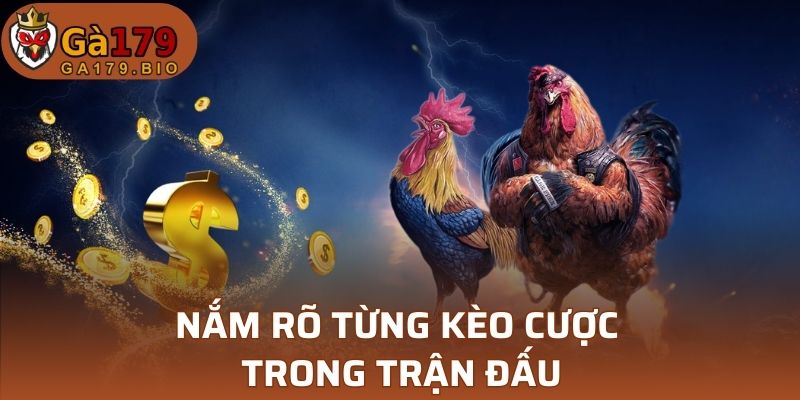 Nắm rõ từng kèo cược trong trận đấu