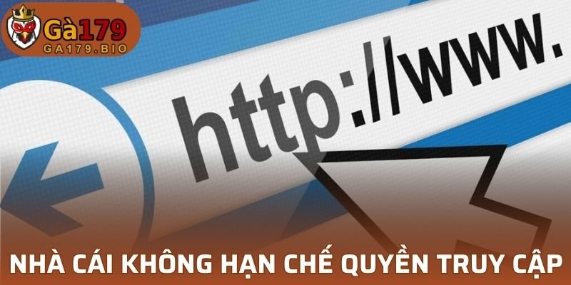 Nhà cái không giới hạn truy cập